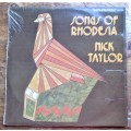 RHODESIANA VINTAGE LP - SONGS OF RHODESIA - NICK TAYLOR