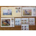 LIMITED EDITION SILK COVER + CARDS + STAMPS - 1 BID FOR THE LOT