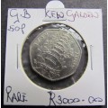 2009 Kew Gardens 50p**SCARCE**Lowest Mintage 50P Catalogue Value= R4500,00