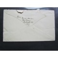 NEW ZEALAND COVER - ADDRESSED TO PATRICIA LOVE , HERMANUS , SA