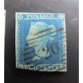 Penny Blue 2d Imperf Ivory Head Catalogue Value  R2000.00 **LOW START**
