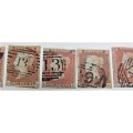 15 x Penny Reds *SPECIAL Number Cancels* Catalogue Value  R10500.00