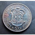 1960 5 Shillings Crown in Capsule **Excellent Silver Crown** see rest of set also listed