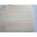 1965 South Africa Government Gazettes + Government MP claims + hotel slip