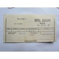 1965 South Africa Government Gazettes + Government MP claims + hotel slip