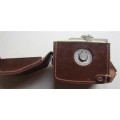 CIMA D8 8mm Camera 1950`s + Leather Cover - Made in Germany - Can not say if working