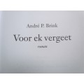 ANDRE P. BRINK - VOOR EK VERGEET - FIRST EDITION