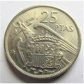 1957 (59) Spain 25 Pesetas