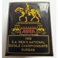 S.A NATIONAL CHAMPS DURBAN - 1998 - BADGE