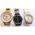 3 x Ladies Watches - 1 Bid for all 3 - Do not know if working