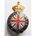 Victoria League Enameled Pin Badge