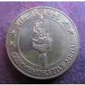 Olympics Atlanta 1996 Australian Commemorative Medal - The Sunday Telegraph