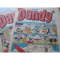 7 x 1976 DANDY Newspaper Comics **SCARCE** 1 BID FOR ALL