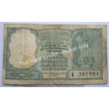 1957-62 **SCARCE** INDIA FIVE RUPEES NOTE