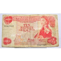Mauritius 10 Rupees Note