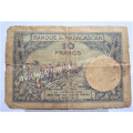Madagascar 10 Francs Note