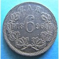 1896 6d Sixpence **SILVER**