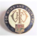 Womens Institute for Home and Country Enamelled Badge
