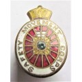 Railways and Harbour Safety Movement Corps Enamelled Badge