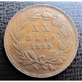 1885 Portugal 20 Reis