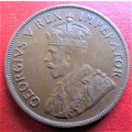 1936 Penny 1d SA UNION