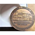 Large Numismatic Medallion in Box - Unknown