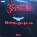 SAXON - THE EAGLE HAS LANDED - LIVE - VINTAGE LP