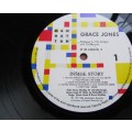 GRACE JONES VINTAGE LP INSIDE STORY