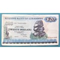 Zimbabwe Fake $20 Note **SCARCE**