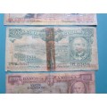 3 x Angola Early Notes - Part Set - 1 Bid for all