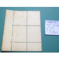 1969-71 Postage Due SACC 60(h) Mint Block Value = R350