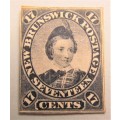 1860-63 New Brunswick SG.19 Value  R500.00