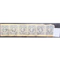 GB 10 Shillings SG.478 Blot on Scroll Error Value = R1000.00