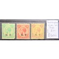 Tanganyika SG N1-3 Mint Value  R 600.00