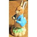 Beatrix Potter - Running Peter Rabbit - Border Fine Arts - Excellent Condition