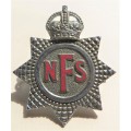 National Fire Service Cap badge
