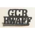 Gold Coast Regiment - Royal West Africa Frontier Force **Scarce**