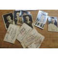 1930 DC Thompson Photo Cigarette Cards Lot - Catalogue Value  R900.00