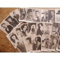 Officer`s mess Movie Stars Cigarette Cards Lot