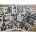Officer`s mess Movie Stars Cigarette Cards Lot