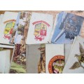115+ x SA Defence military theme Vintage Cigarette Cards Lot - 1 Bid