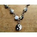 Vintage Yin and Yang necklace
