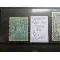 Early SA Postage Stamps on Card - 1 Bid for All - Value R750+