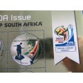 South Africa SAPOA FIFA World Cup 2010 3rd Joint UMM Sheet of Stamps