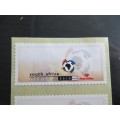 2004 Virtual Stamp (2010 FIFA WC BID) - Strip of 3 Stamps Unused