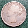 1845 GB - 1 Shilling Silver