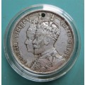 1911 God Save the King Coronation Crown size Medallion