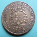 1945 Mozambique 1 Escudo