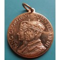 1937 King George VI & Queen Elizabeth Coronation Medallion