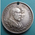 1902 King Edward VII & Queen Alexandra Medallion